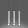 Wisząca lampa nowoczesna SL.0959 kaskada do jadalni biała