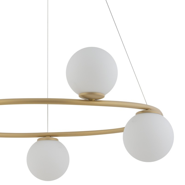 Lampa modernistyczna GAMA KOŁO Sigma 5-punktowa złoty