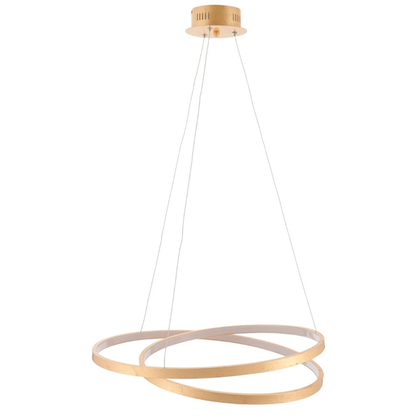 Pierścieniowa lampa wisząca Scribble 72479 Endon LED 31,5W 3000K ringi złote