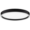 Plafon okrągły do salonu TOCACHE LE44873 LED 38W 2700-3000K czarny