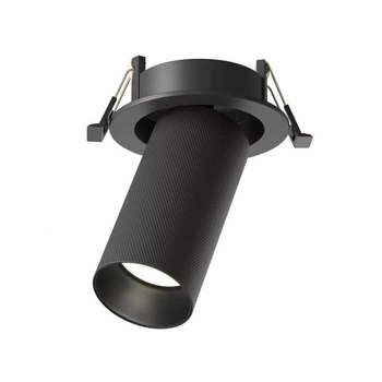 Podtynkowa lampa tuba Artisan C081CL-01-GU10-B Maytoni regulowana czarny