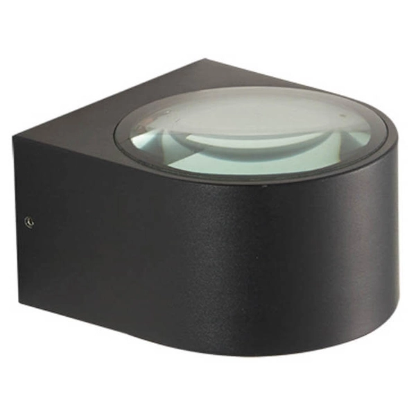 Ścienna lampa elewacyjna Pesaro OWL-8081-4K Italux LED 5W 4000K IP54 czarna