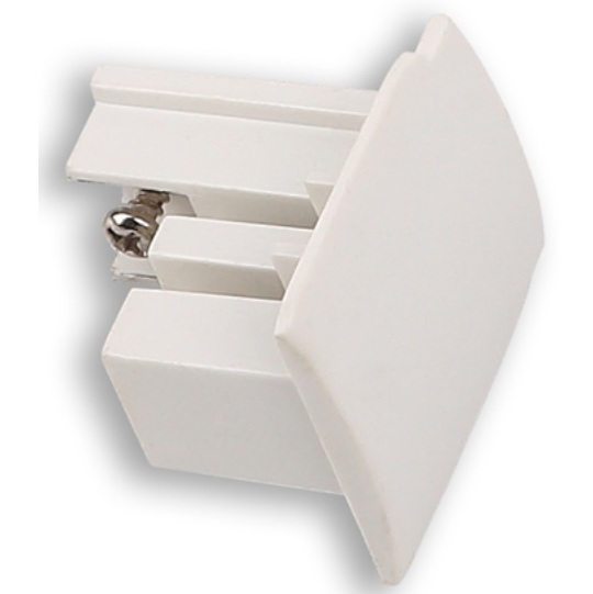 Zakończenie szynoprzewodu End Cap MHT1-N-WH Maxlight do 3-fazowej szyny natynkowej 230V biały