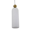 Lampa wisząca Piega LP-939/1P white Light Prestige jednopłomienny zwis biały do sypialni