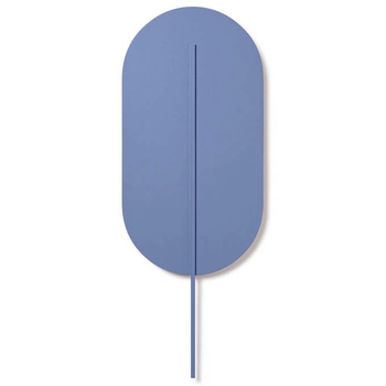 Dekoracyjna lampa ścienna Rokke RKK29090 do salonu niebieska