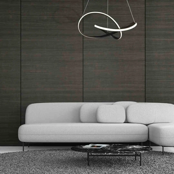 Geometryczna lampa wisząca CAPPIO ML6771 LED 36W 4000K czarny