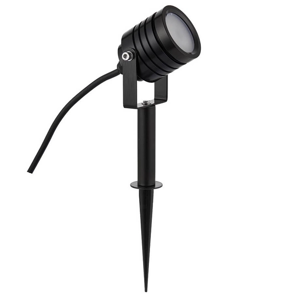 Gruntowa lampa z regulacją Luminatra 78636 LED 4W 4000K IP65 czarny