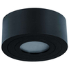 Okrągła LAMPA natynkowa Rullo Nero Mini IP44 Orlicki Design metalowa OPRAWA sufitowa LED 5W 3000K spot IP44 czarna