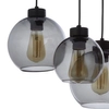 Salonowa lampa wisząca molekułowa Cubus 2833 TK Lighting szklana przydymiona