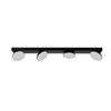 Ledowy plafon pokojowy Castelio LED 20W 4000K metalowe czarne