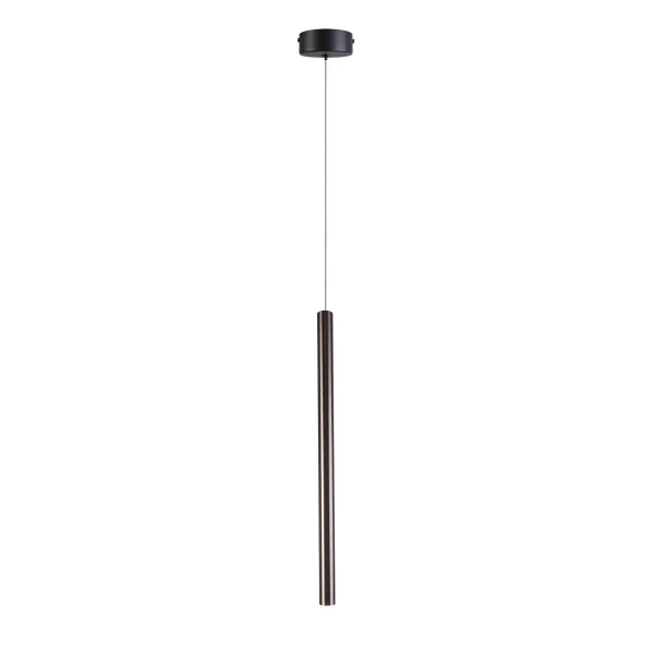 Wiszący zwis METALIC P0669 tytanowy tuba LED 1W 3000K do salonu