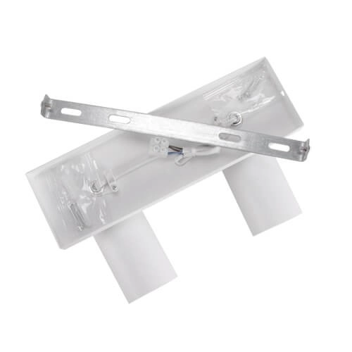 LAMPA sufitowa MANAM 03760 Ideus metalowa OPRAWA regulowane tuby na listwie reflektorki białe