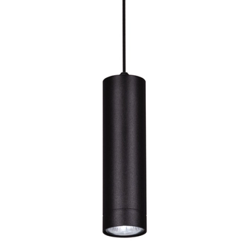 Sopel LAMPA wisząca K-4435 Kaja metalowa OPRAWA zwis na listwie tuba czarna