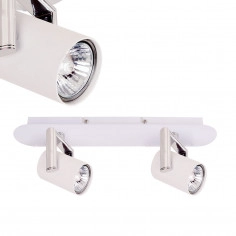 Spot LAMPA sufitowa BLAND FH31712AJ13-WCH Italux reflektorki OPRAWA metalowa kinkiet ścienny biały