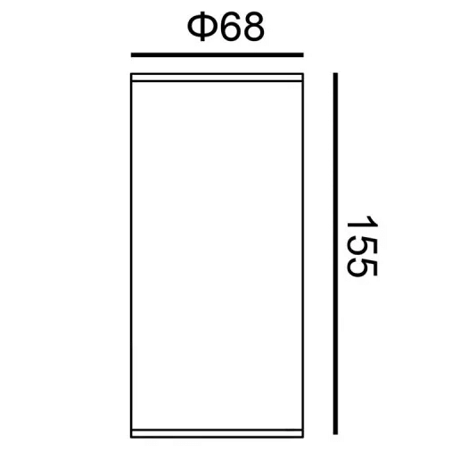Ogrodowa lampa sufitowa Rima OPN-3022B-4K Italux LED 10W 4000K IP54 czarna