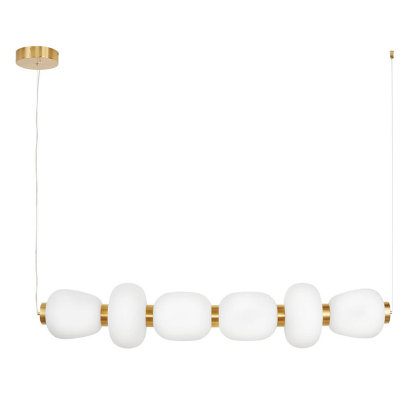 Wisząca lampa BRILLA ST-CP241210-6L GOLD LED 69W 3000K złoty biały