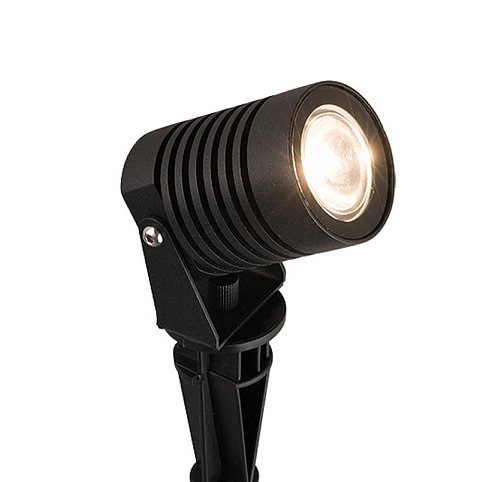 Gruntowa lampa Spike 9100 czarna LED 5W 3000K regulowana outdoor
