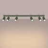 Lampa sufitowa na listwie KARBON  SL.1623 tubki regulowane oliwkowe