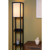 Lampa podłogowa Menno 44799/81/30 z funkcją ładowania telefonu beż czarna