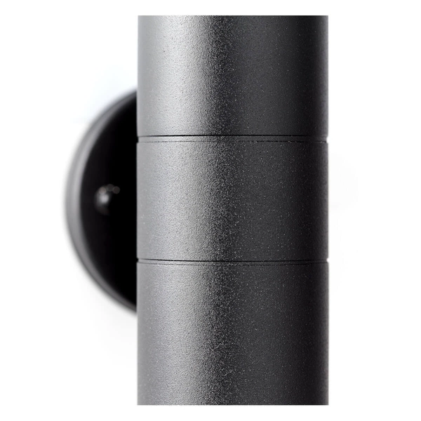 Metalowy kinkiet ścienny na taras Jandy 90966A06 IP44 czarny