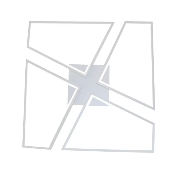 Plafon ledowy Nivra LP-0811/1C WH LED 45W 3000-6000K ramki białe