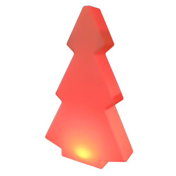 Zewnętrzna lampa stojąca X-Mass ES-CR022 Step LED 5W RGBW IP65 choinka biała
