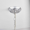 Żyrandol glamour świecznikowy Clarence 308-8CL Endon chrom przezroczysty