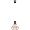 LAMPA wisząca RAMSEY 4650 Rabalux loftowa OPRAWA metalowa klatka zwis na kablu miedź