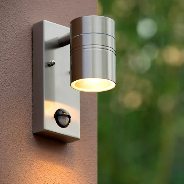 Kinkiet ścienny ogrodowy ARNE-LED 14866/05/12 Lucide IP44 chrom