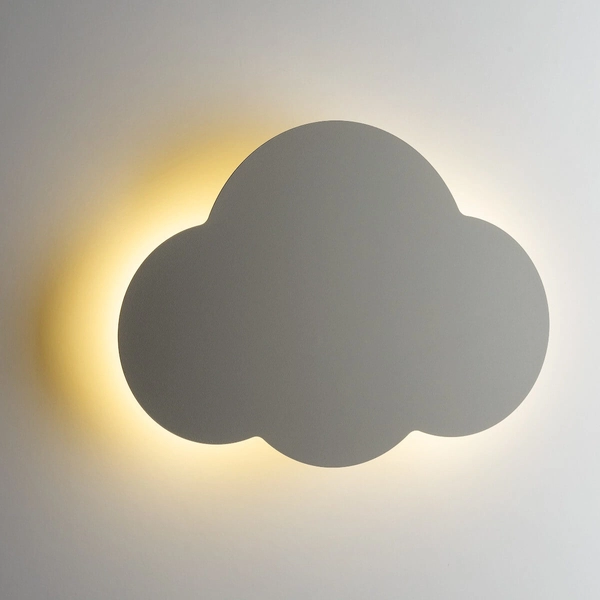 Kinkiet naścienny Cloud 5886 do pokoju dziecięcego chmurka beżowy