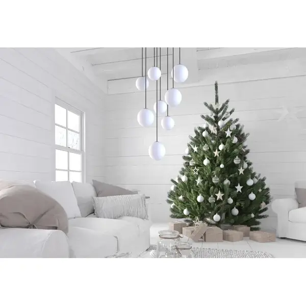 Klosz salonowy Cameleon Snowball 160 10268 Nowodvorski kula ball biała