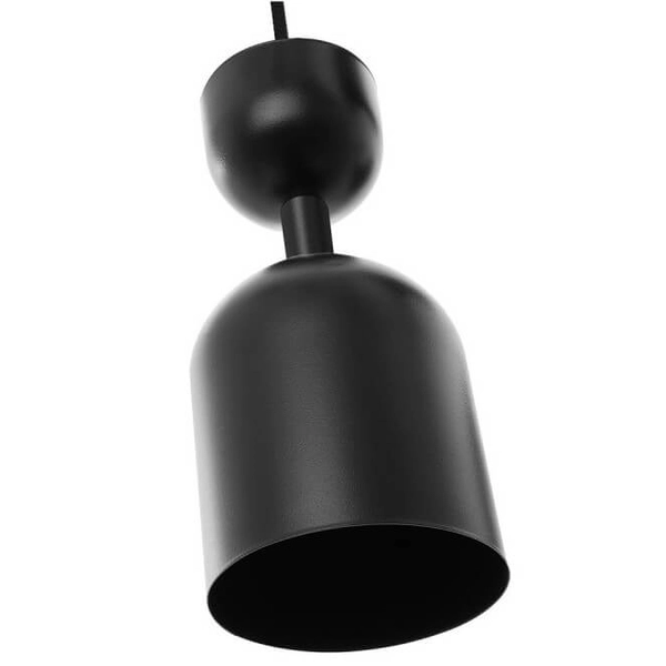 Zwisowa lampa do jadalni Supuru SUA122P0 nad stół czarna