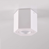 Downlight LAMPA sufitowa HEXAGON 313171 Polux metalowa OPRAWA sześciokątna regulowana biała