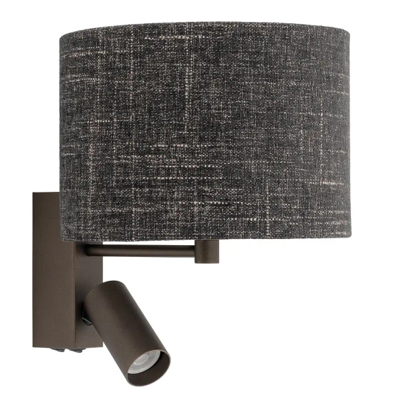 Lampa ścienna do czytania AMARELA 11661 regulowana czarna