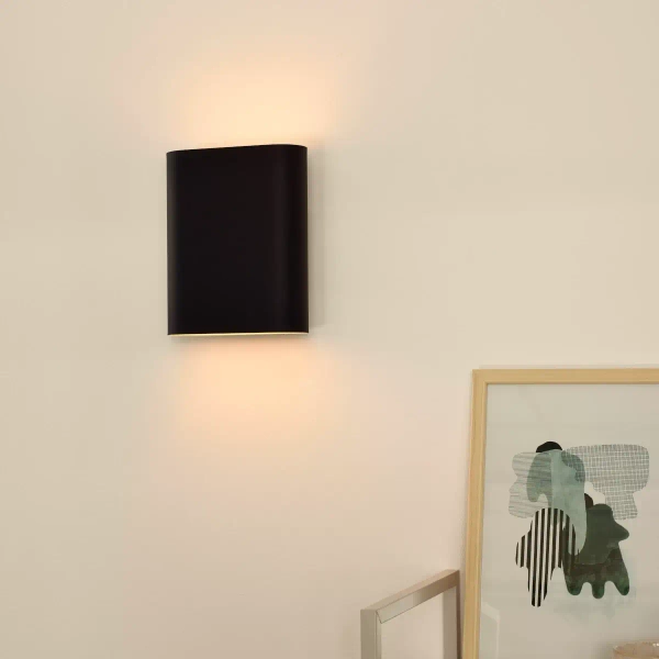 Ścienna lampa na przedpokój OVALIS 12219/02/30 Lucide czarny