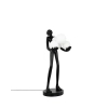 Designerska lampa stojąca HUMAN MSE1501100514 człowiek kule białe czarne