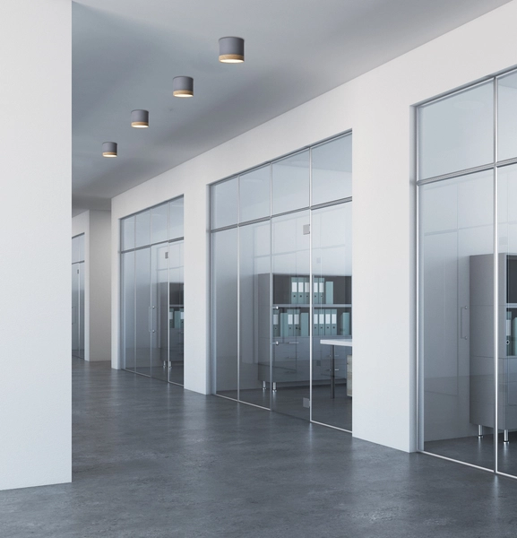 Sufitowa lampa skandynawska 2275925 metalowa LED 9W 4000K okrągły szary