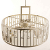 Glamour LAMPA wisząca KYIV P05134CP Cosmolight kryształowy ZWIS nad stół szampański