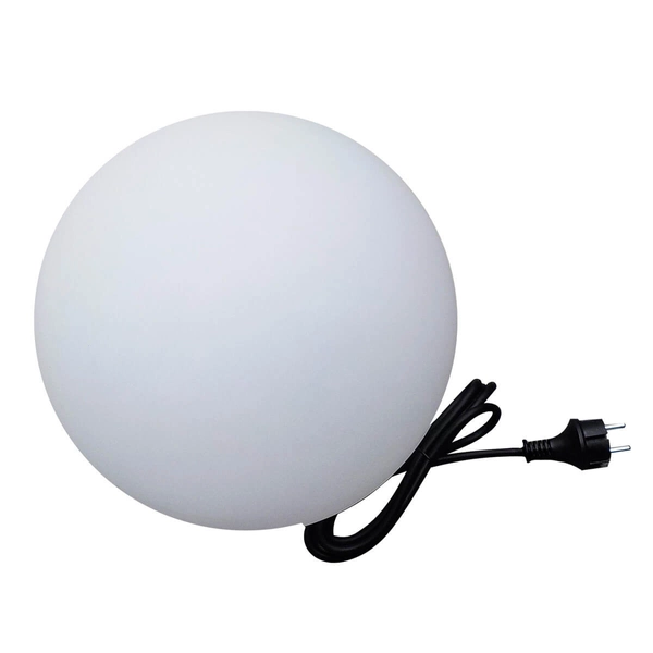 Gruntowa lampa zewnętrzna Gaja LP-JH-1095-400 kulista IP65 biała