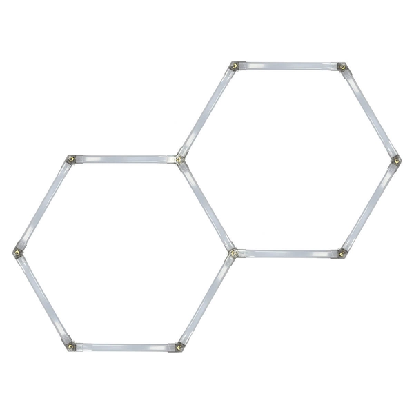 Plafon do salonu Geometric LP-0109/2C 4K Light Prestige LED 74W 4000K biały