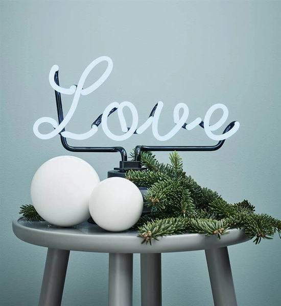 Stołowy napis świetlny neon LOVE miłość LED 6W biała ciepła