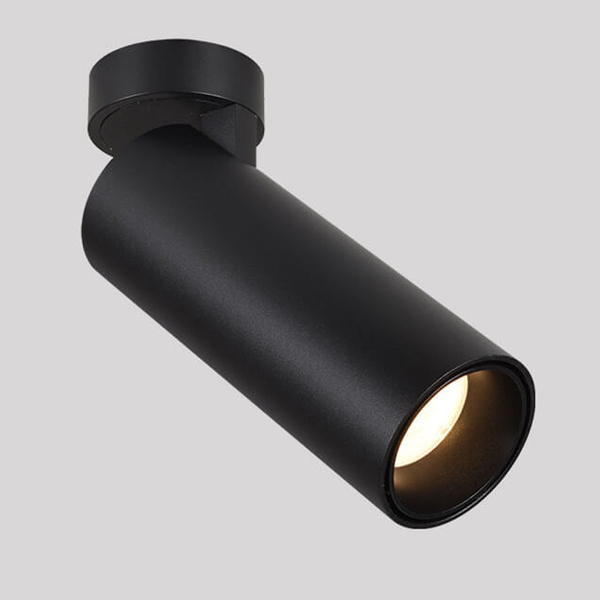 Sufitowa lampa ALIDOR LWQT-B-12-24WW-DIM LED 12W 3000K tuba czarna