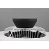 Okrągły lampowentylator sufitowy HALMSTAD R62672132 RL Light LED 40W 3000-6500K czarny