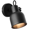 Lampa ścienna Rolet 49610/76 regulowana loft czarna