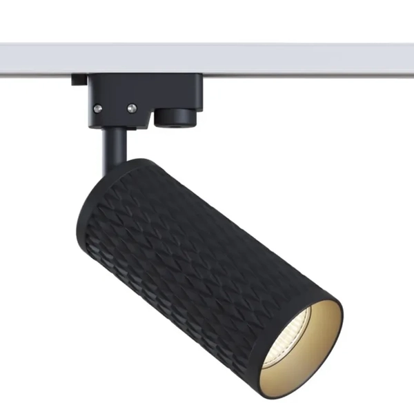Lampa szynowa Focus TR011-1-GU10-B 1-fazowa regulowana czarna
