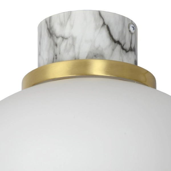 Łazienkowa lampa sufitowa LORENA 03140/23/61 ball IP44 złota biała outlet