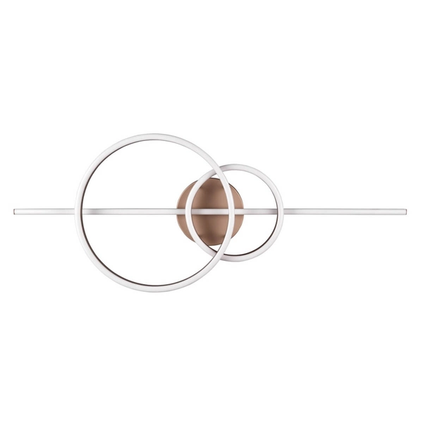 Sufitowa lampa okragła MONTILLA 643010365 LED 54W 2700-6000K pilot brązowy