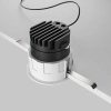 Sufitowa wpuszczana lampka Wise DL057-10W3K-W LED 10W 3000K biała