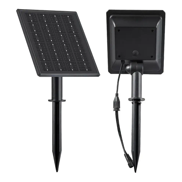 Pierścieniowa wbijana lampa ogrodowa Rings EKO2360 LED 3W 3000K IP54 czarny