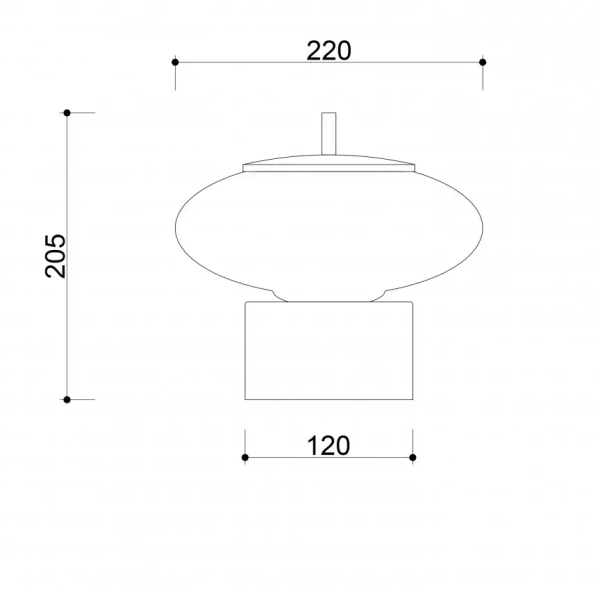 Naścienna lampa owalna TORNI TOB15000 melonowa żółta biała szklana E27 owalna na korytarz